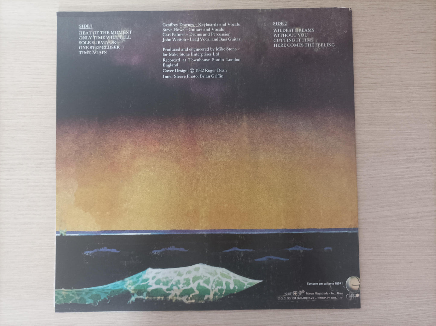 Lp Vinil Asia 1982