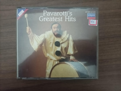 CD Luciano Pavarotti Greatest Hits Duplo Importado