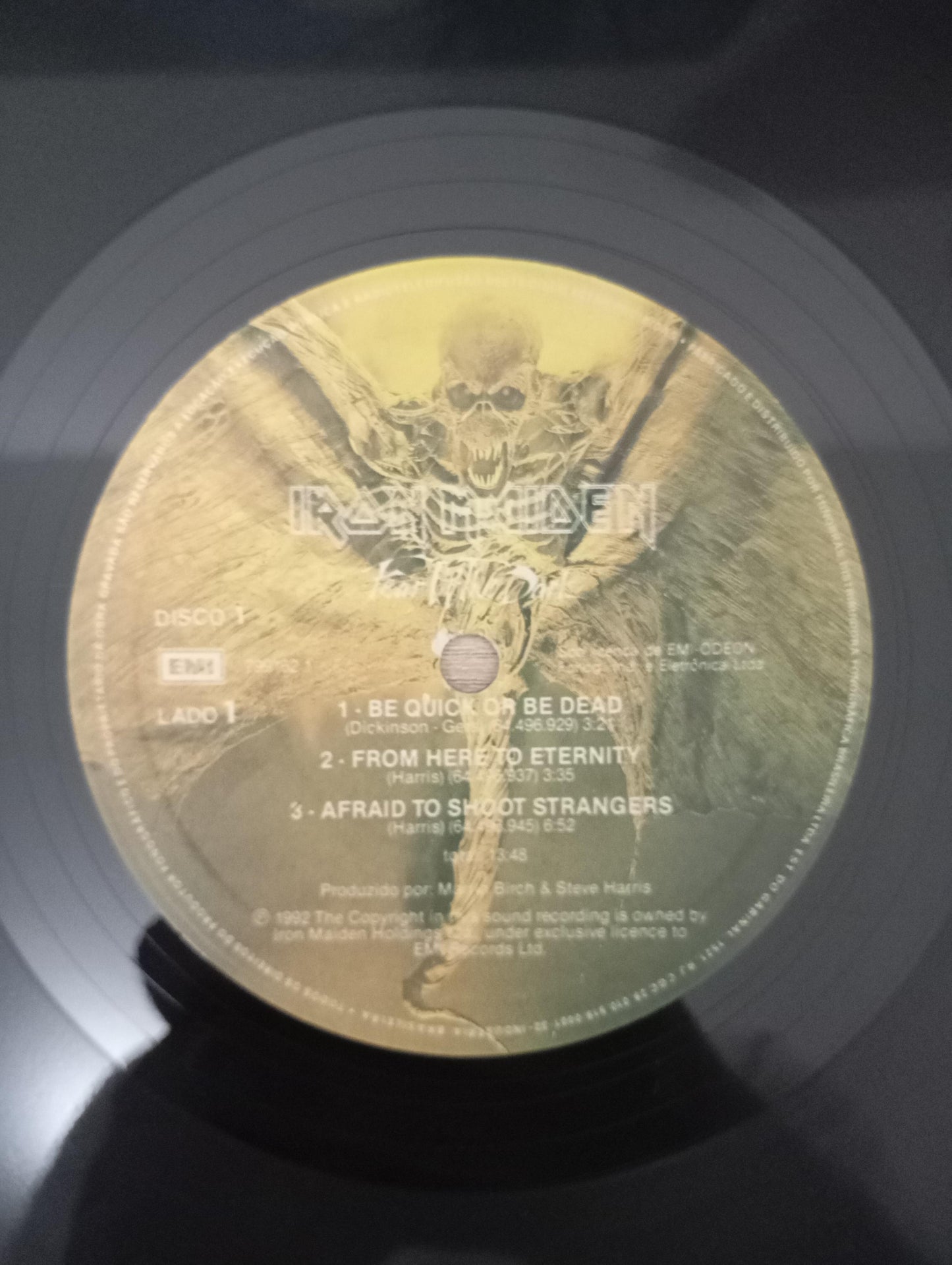 Disco Vinil Fear Of The Dark Iron Maiden Duplo A