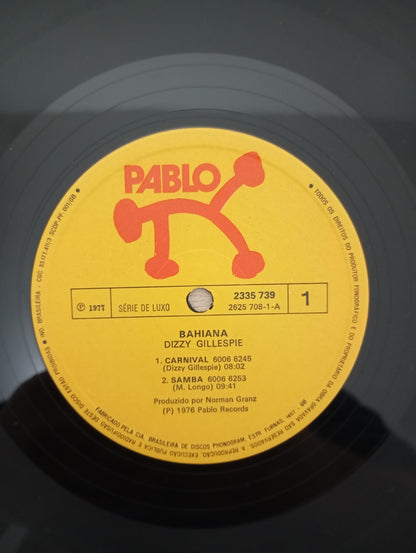 Lp Vinil Dizzy Gillespie Bahiana Duplo