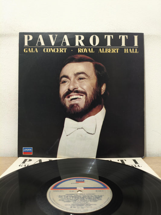 Lp Vinil Luciano Pavarotti Gala Concert Alb. Hall C Encarte
