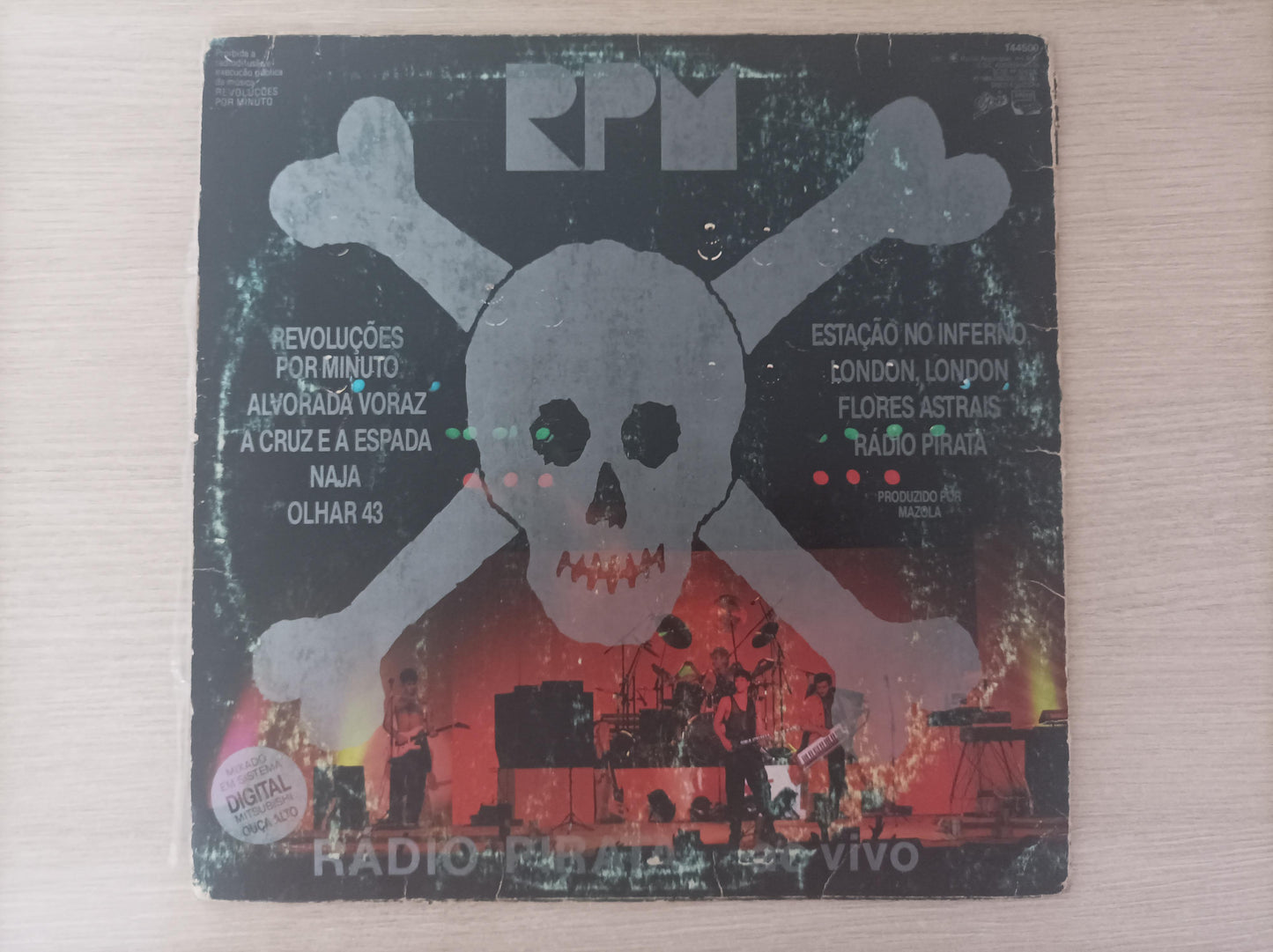 Lp Vinil RPM Rádio Pirata Ao Vivo