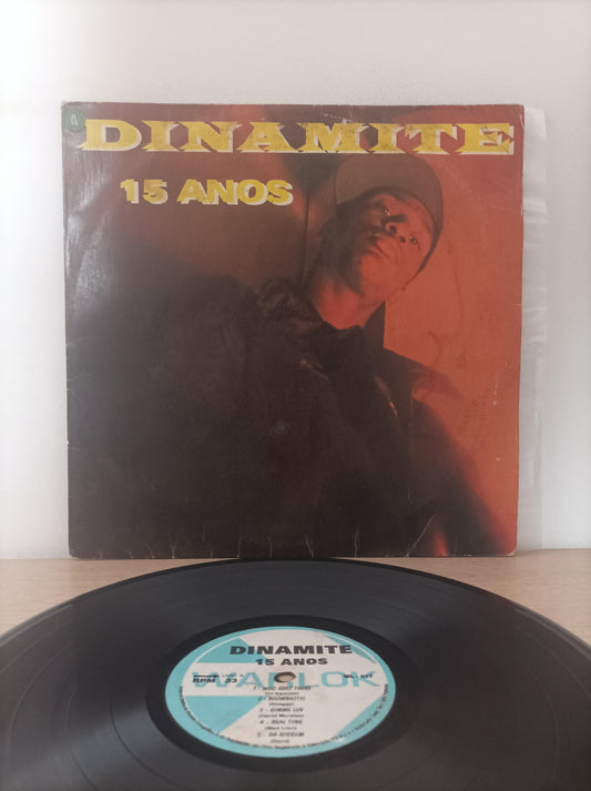 Lp Vinil Dinamite 15 Anos, Leia