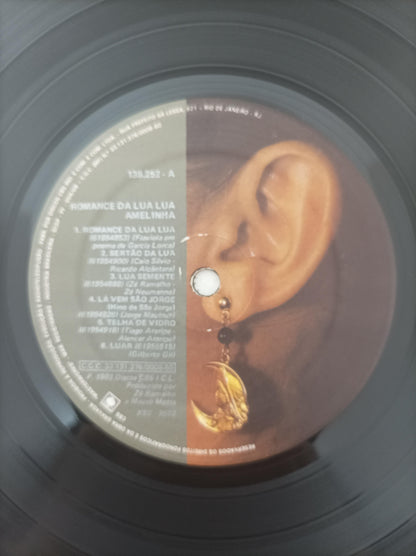 Lp Vinil Amelinha Romance Da Lua Lua Com Encarte