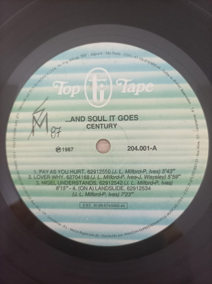 Lp Vinil Century ...And Soul It Goes