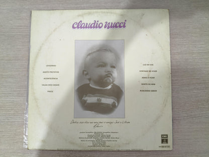Lp Vinil Claudio Nucci 1981 Com Encarte