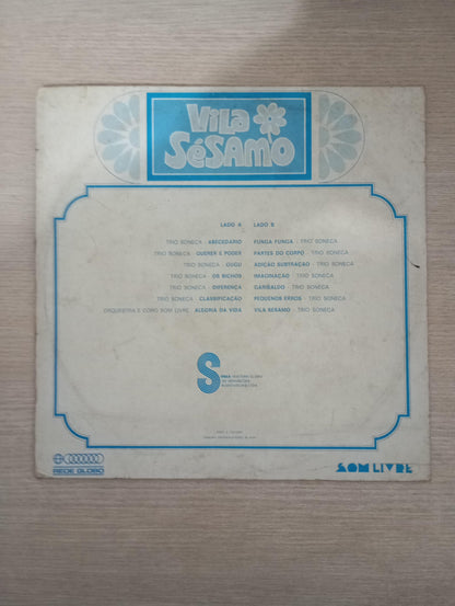 Lp Vinil Vila Sésamo 1974