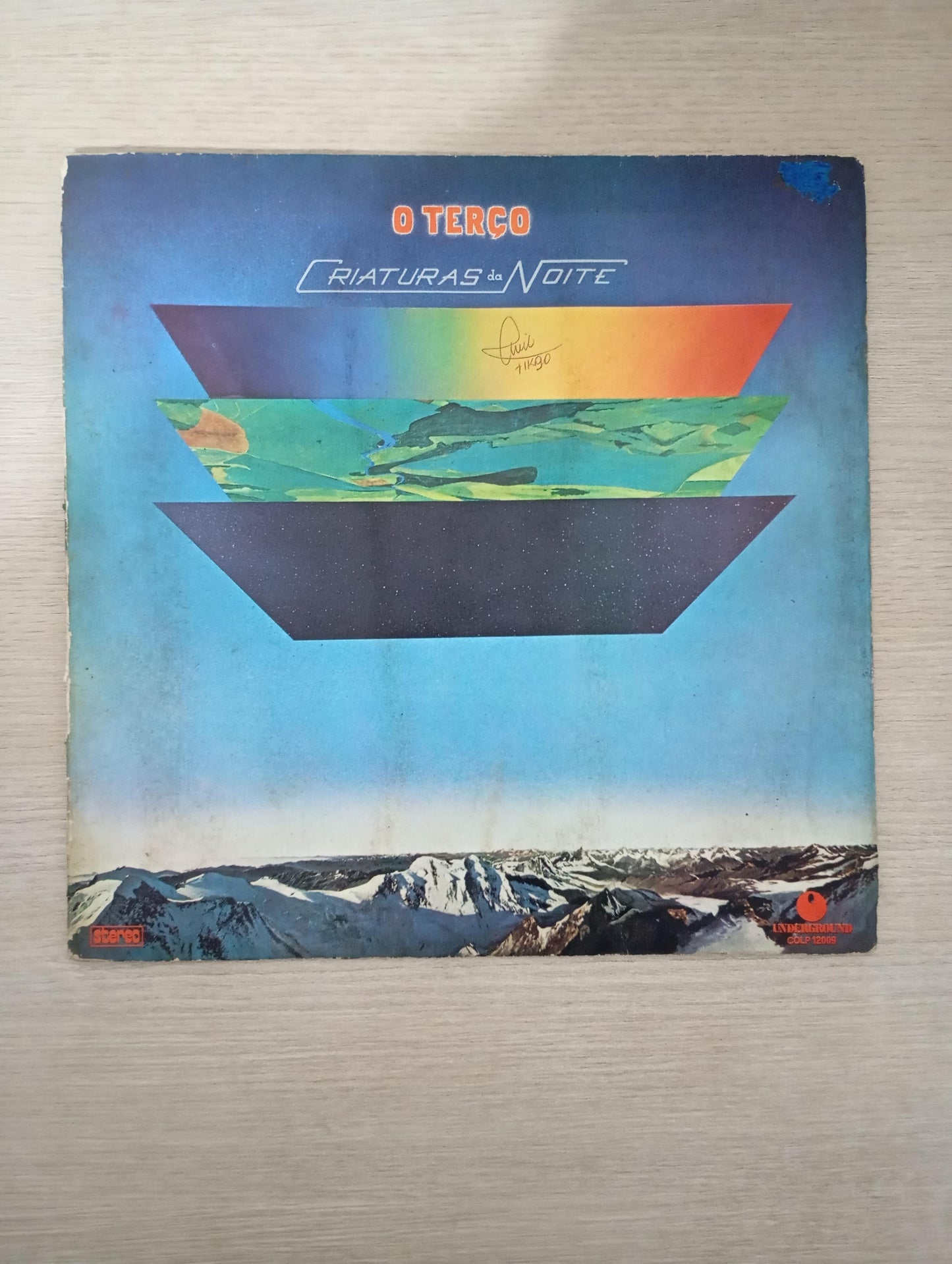 Lp Vinil O Terço Criaturas Da Noite Capa Dupla