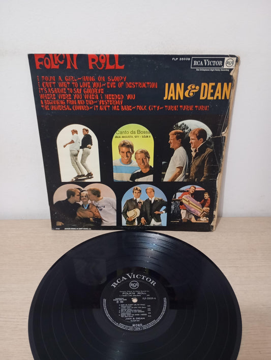 Lp Vinil Jan & Dean Folk 'N Roll