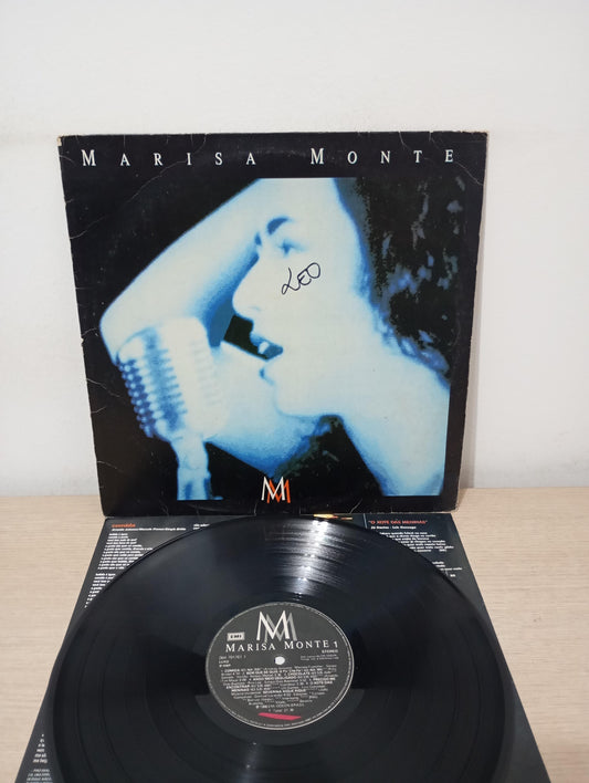 Lp Vinil Marisa Monte MM 1989 Com Encarte