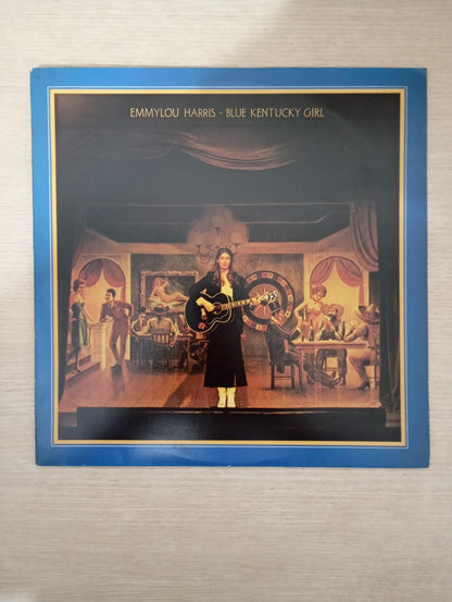 Lp Vinil Emmylou Harris Blue Kentucky Girl Com Encarte