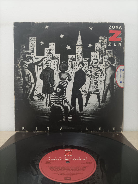 Lp Vinil Rita Lee & Roberto Zona Zen Com Encarte
