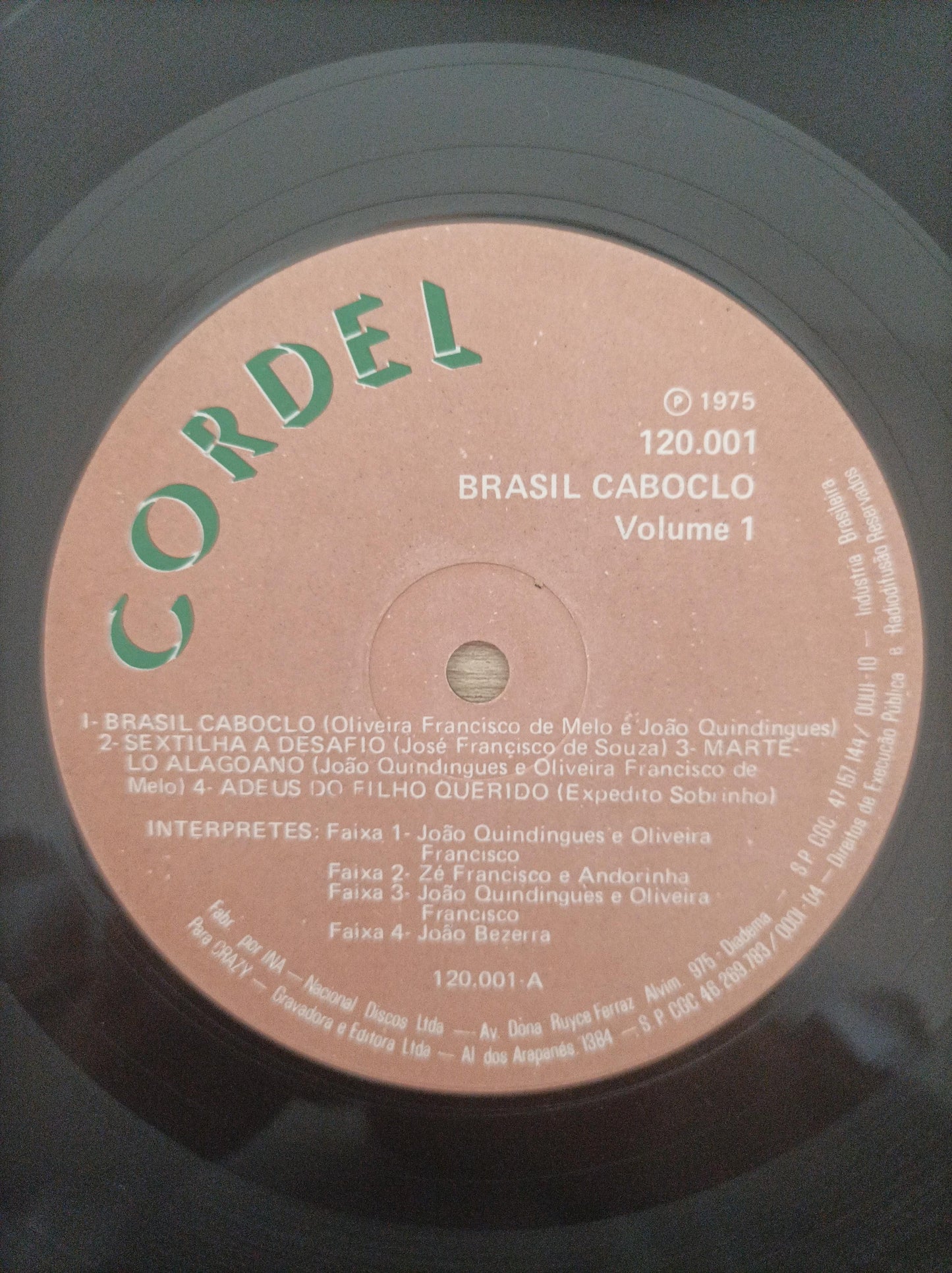 Lp Vinil Coletânea de Repentistas 3 Volumes