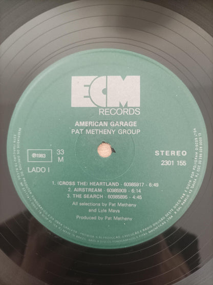 Lp Vinil Pat Metheny Group American Garage