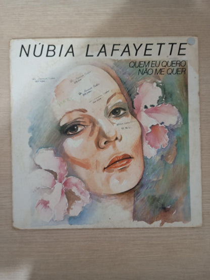 Lp Vinil Núbia Lafayette Quem Eu Quero Não Me Quer