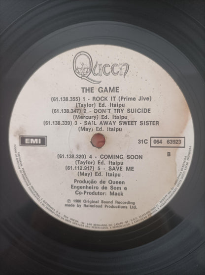 Disco Vinil The Game Queen A