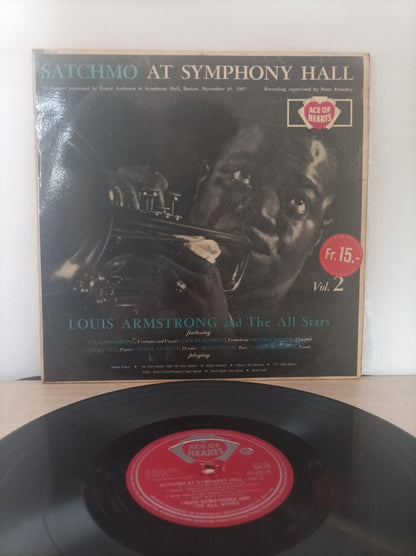 Lp Vinil Louis Armstrong Satchmo At Symphony Hall Importado