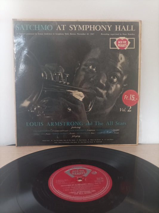 Lp Vinil Louis Armstrong Satchmo At Symphony Hall Importado