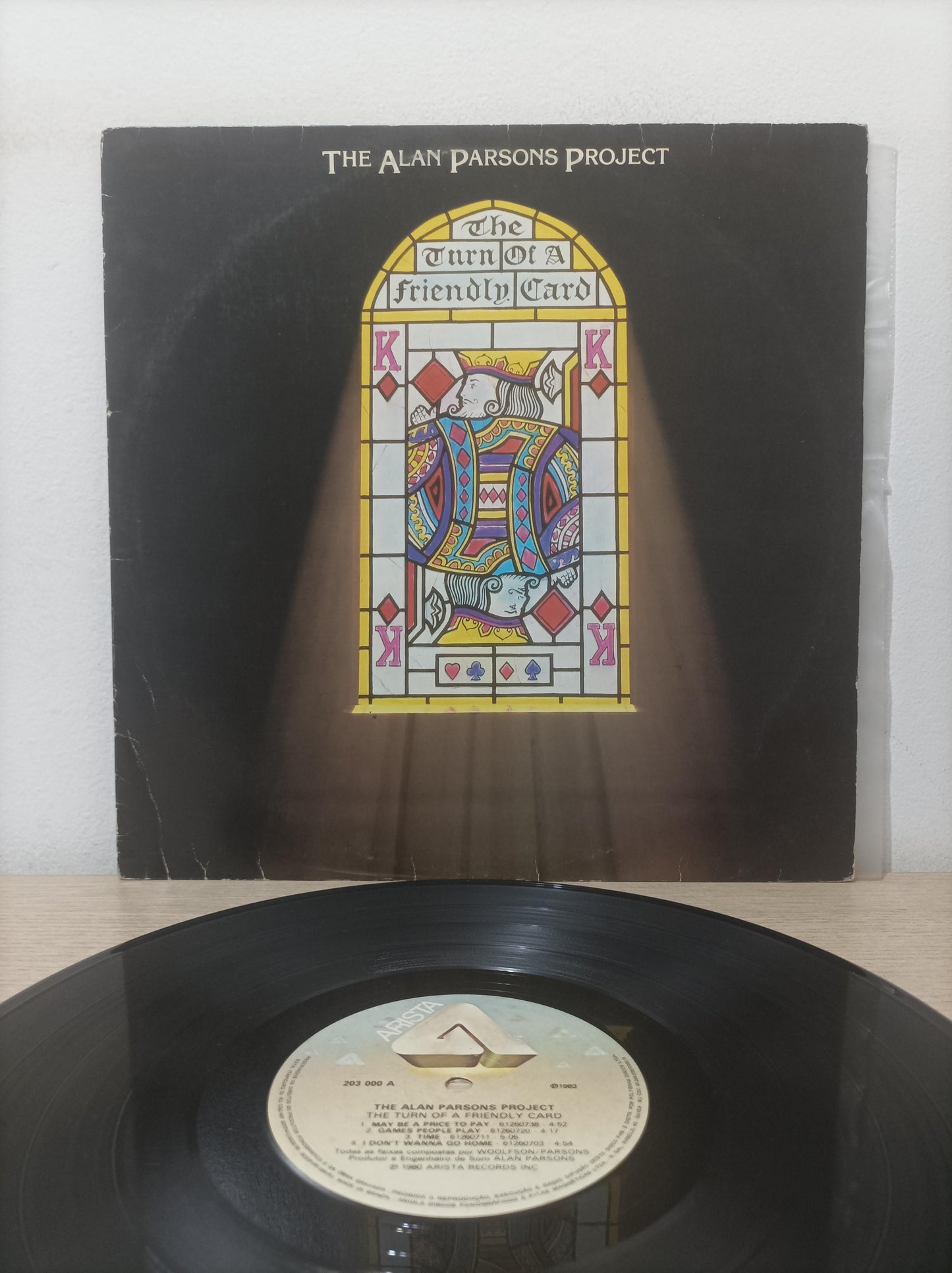 Disco Vinil The Turn Of Friendly Card Alan Parsons Project A