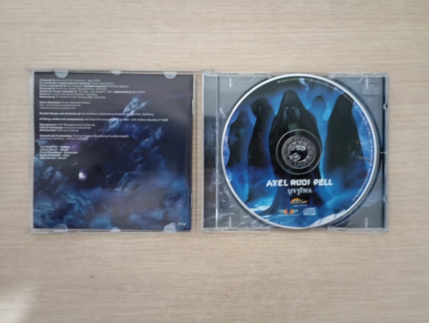 CD Axel Rudi Pell Mystica