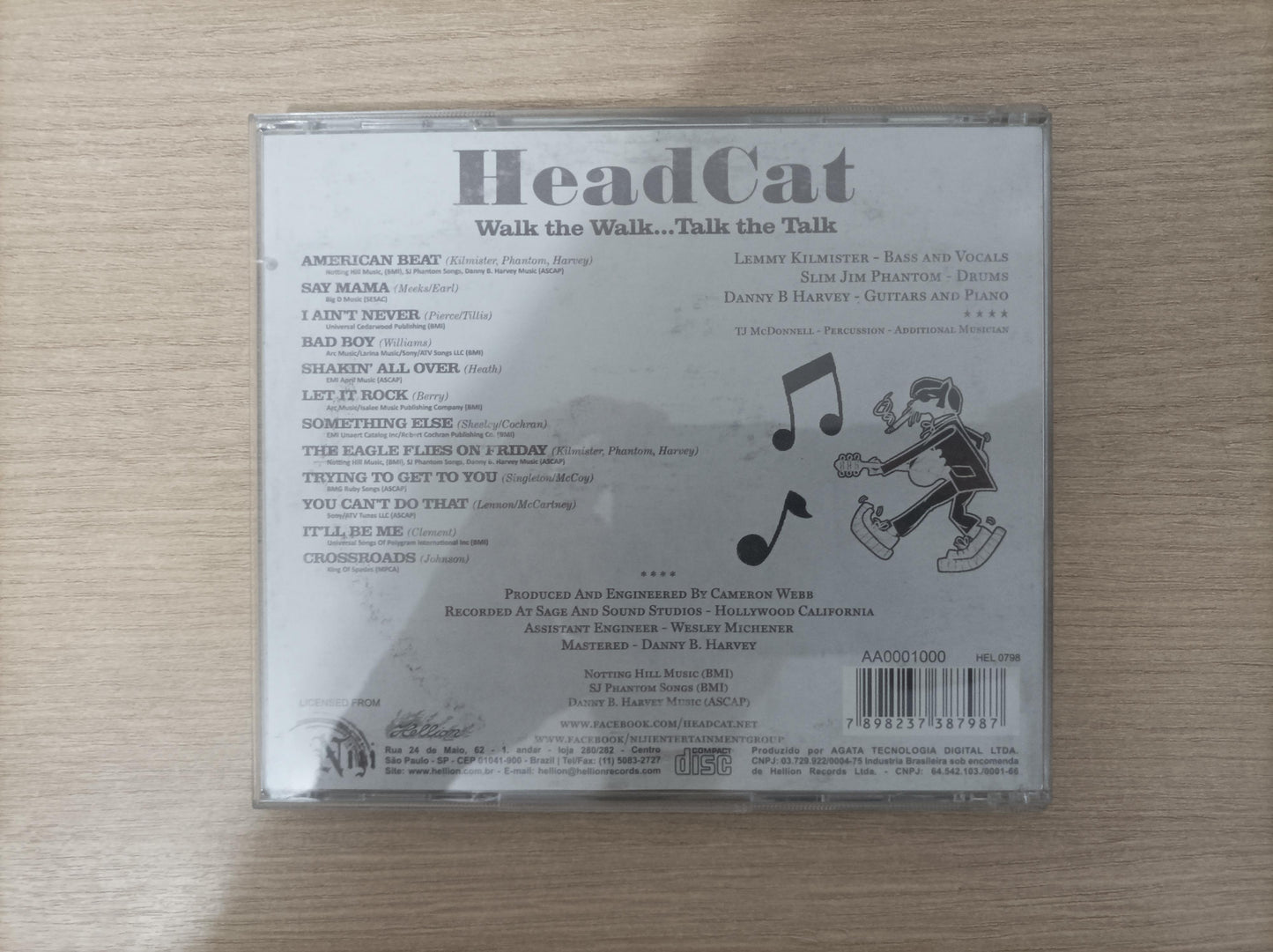 CD The Head Cat Walk The Walk..Talk The Talk