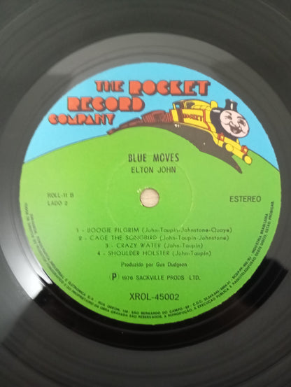 Lp Vinil Elton John Blue Moves Duplo Com Encartes