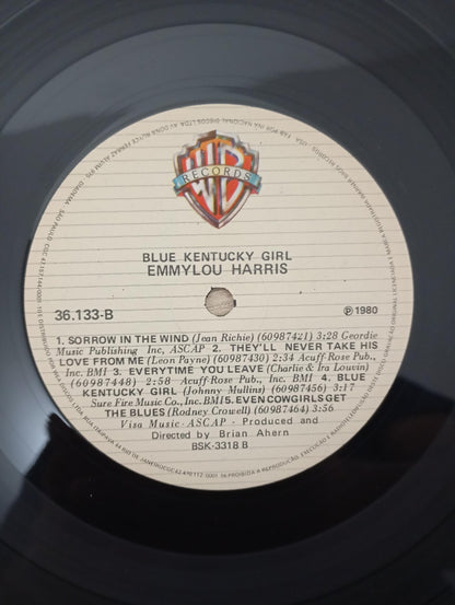 Lp Vinil Emmylou Harris Blue Kentucky Girl Com Encarte