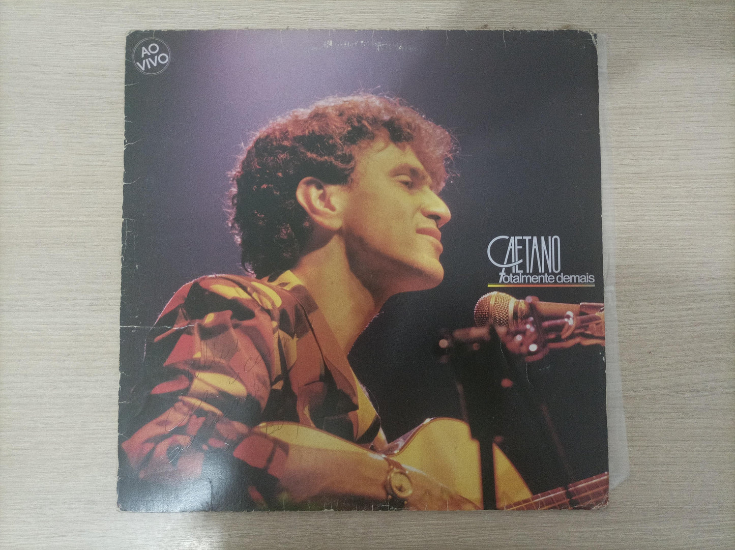 Disco Vinil Totalmente Demais Caetano Veloso Com Encarte A