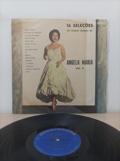 Lp Vinil Ângela Maria 16 Seleções Os Maiores Sucessos Vol. 2
