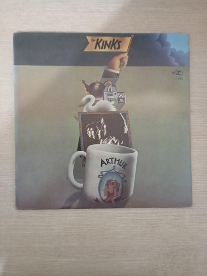 Lp Vinil The Kinks Arthur Capa Dupla C Encarte Importado