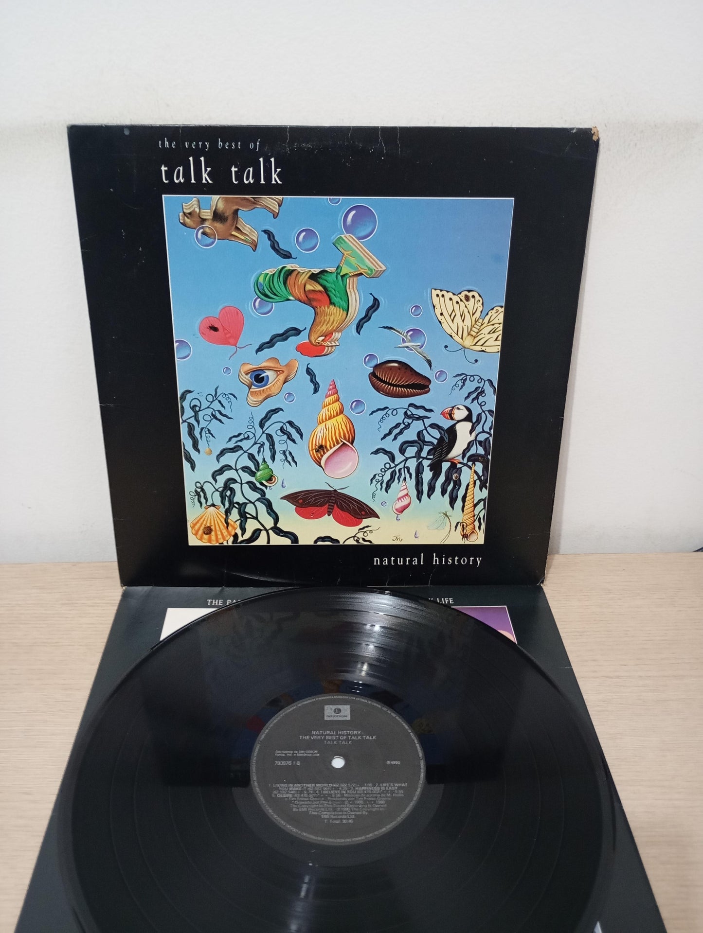 Lp Vinil Talk Talk Natural History Very Best Of C Encarte