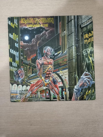 Lp Vinil Iron Maiden Somewhere In Time Com Encarte