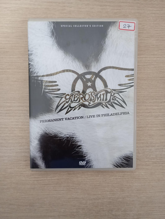 DVD Aerosmith Permanent Vacation-Live In Philadelphia