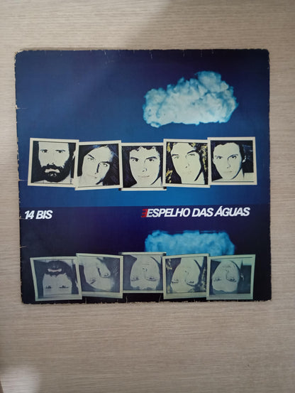 Lp Vinil 14 Bis Espelho Das Águas Capa Dupla Com Encarte
