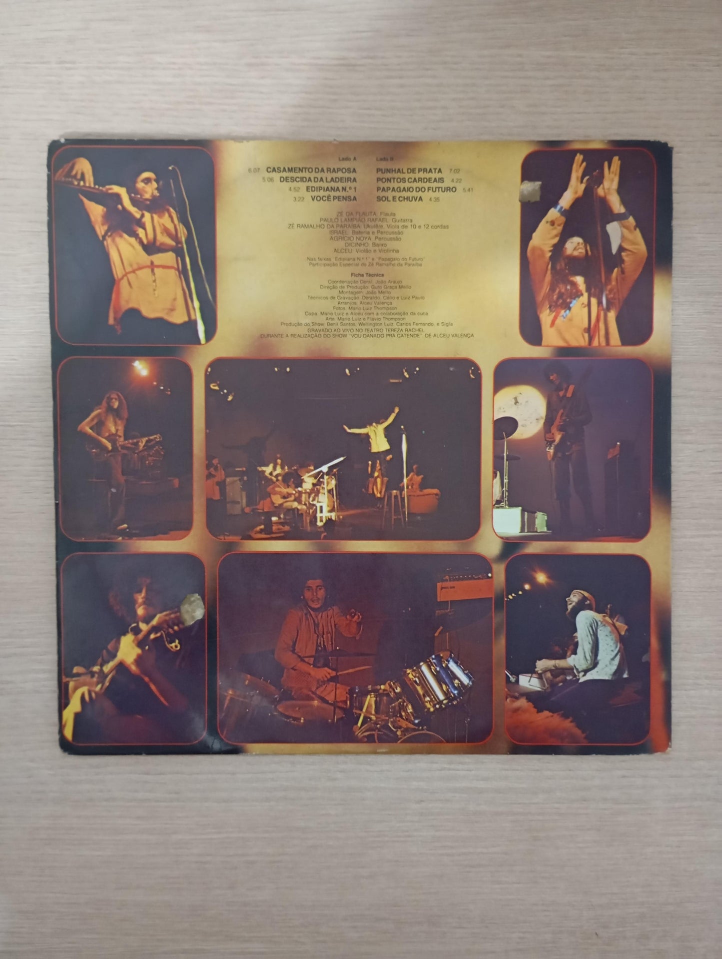 Lp Vinil Alceu Valença Vivo! Capa Dupla, Leia