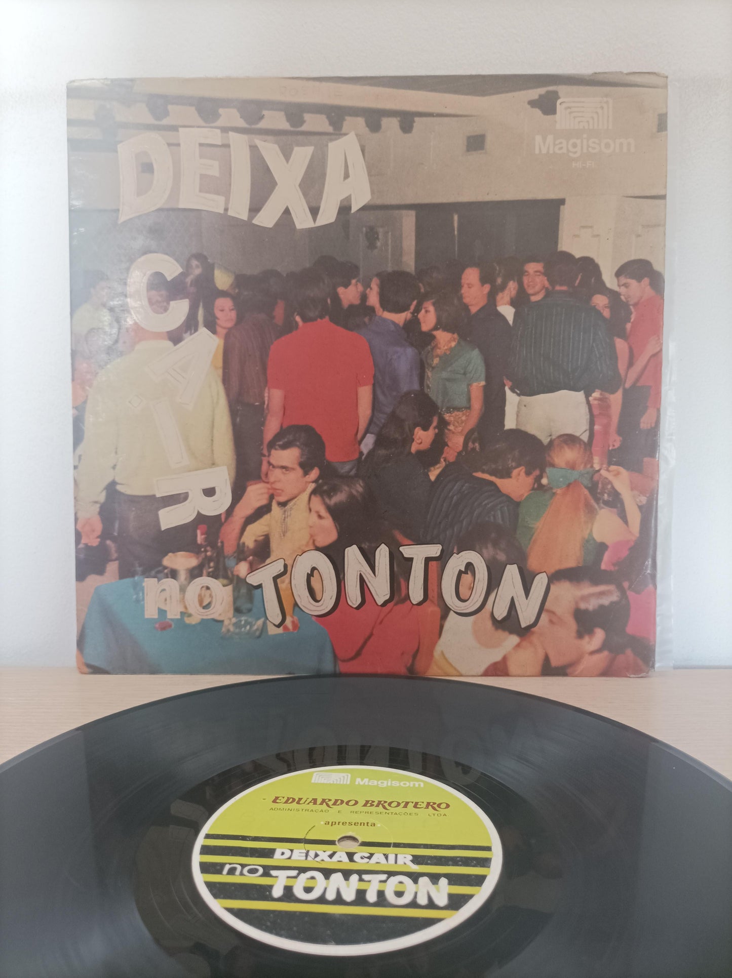 Lp Vinil Eduardo Brotero Deixa Cair no Tonton