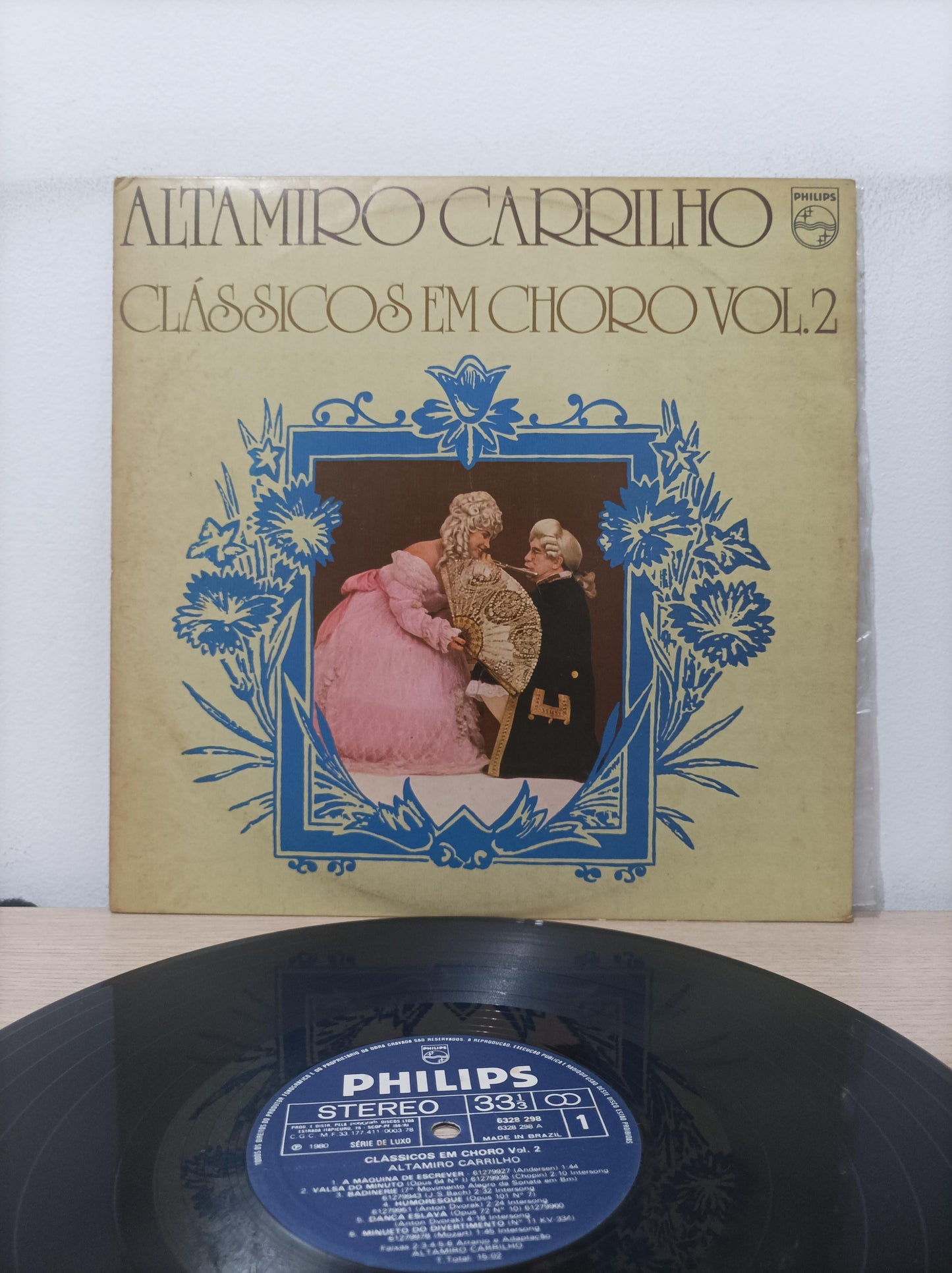 Lp Vinil Altamiro Carrilho Clássicos Em Choro Vol. 2