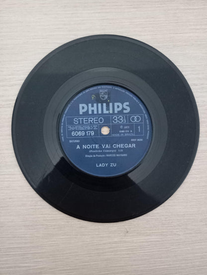 Compacto Vinil Lady Zu A Noite Vai Chegar Eu Prefiro Dançar