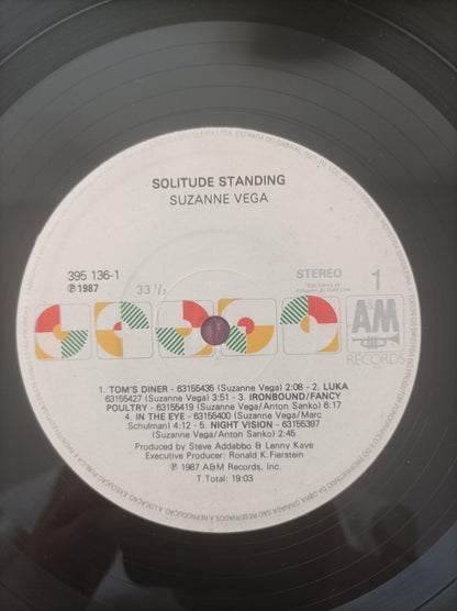 Lp Vinil Suzanne Vega Solitude Standing Com Encarte