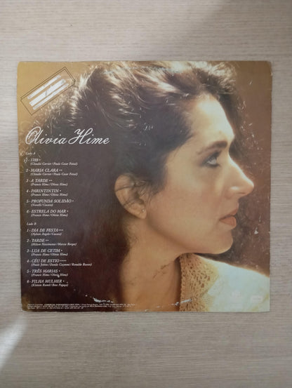 Lp Vinil Olivia Hime 1981 Com Encarte
