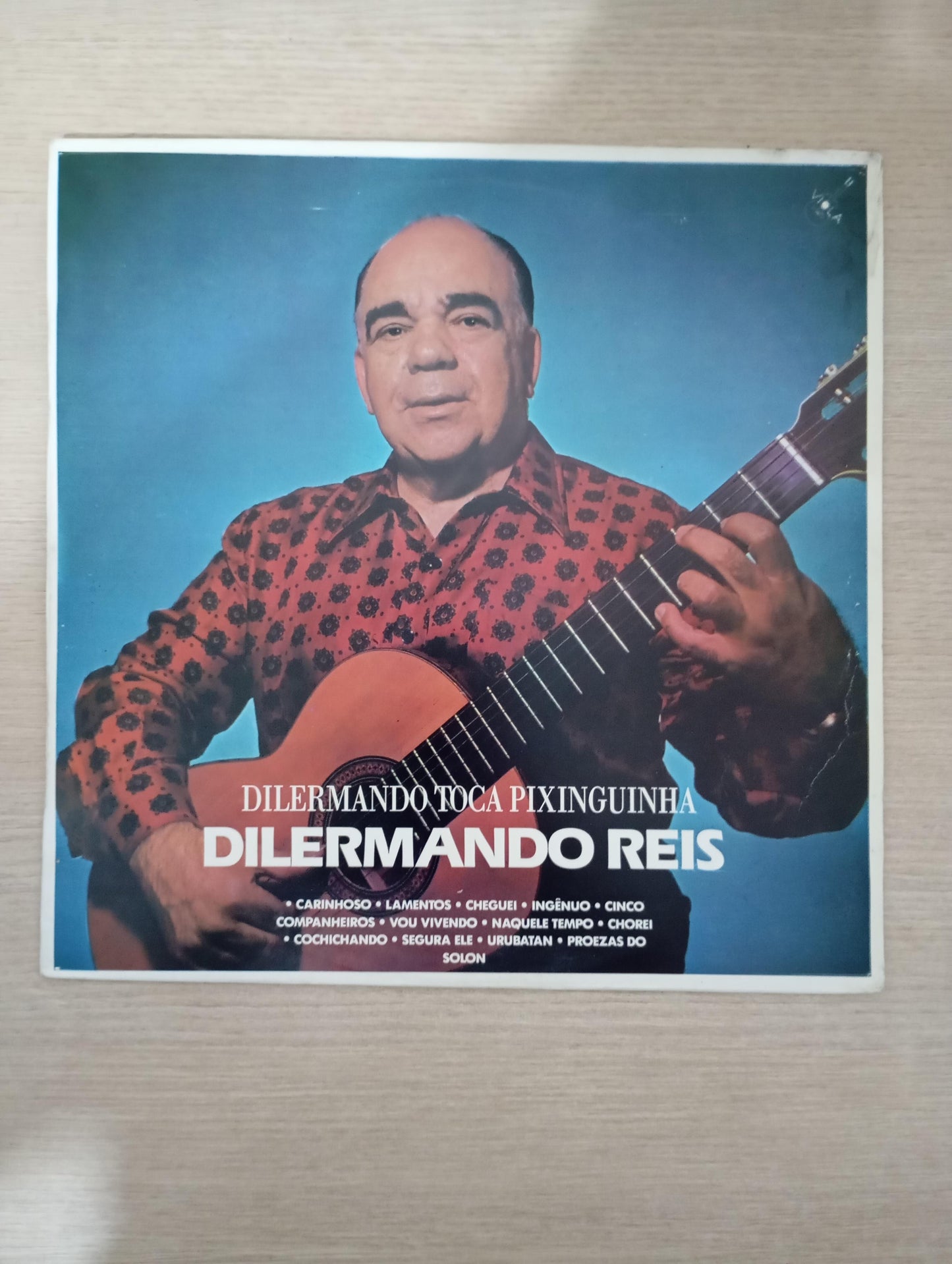 Lp Vinil Dilermando Reis Toca Pixinguinha