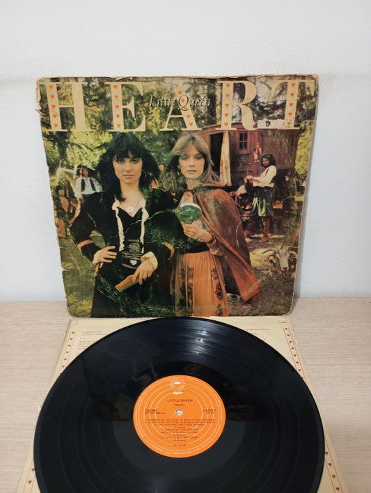 Lp Vinil Heart Little Queen Com Encarte