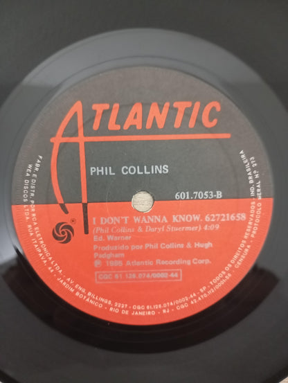 Compacto Vinil Phil Collins Separate Lives Theme White Night