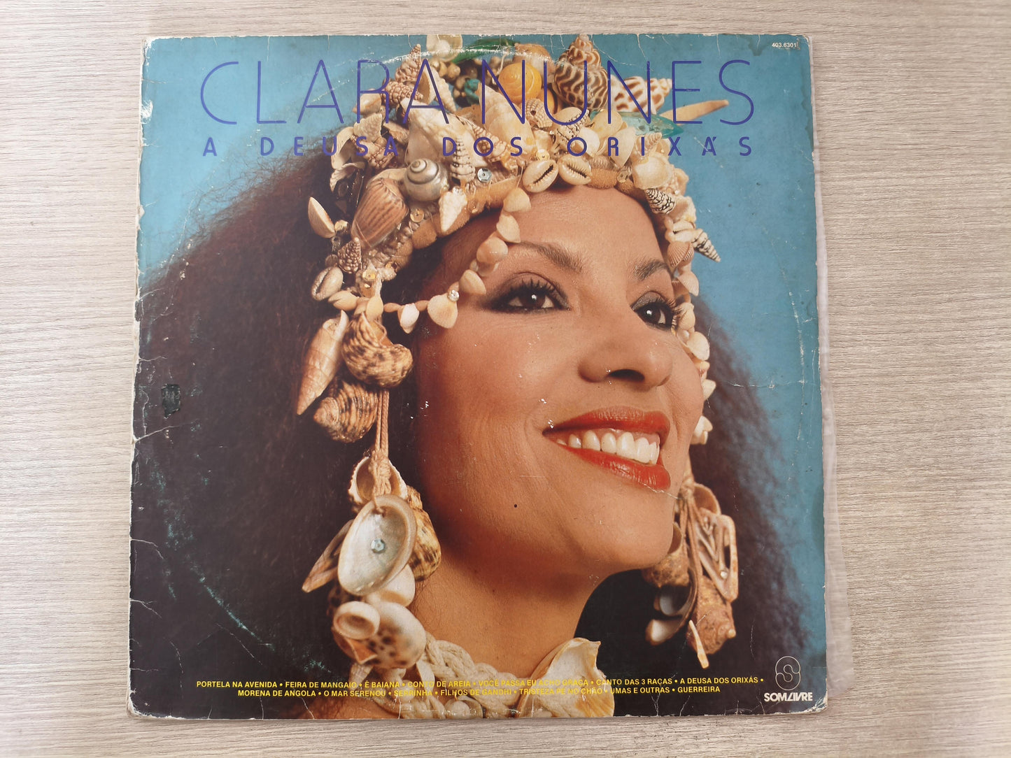 Lp Vinil Clara Nunes A Deusa Dos Orixás