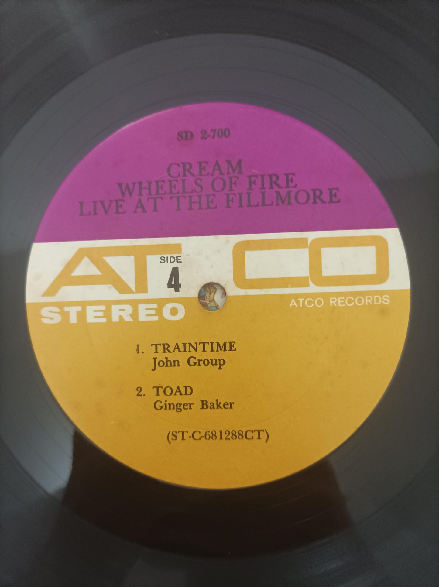 Lp Vinil Cream Wheels Of Fire Duplo Com Encarte Importado