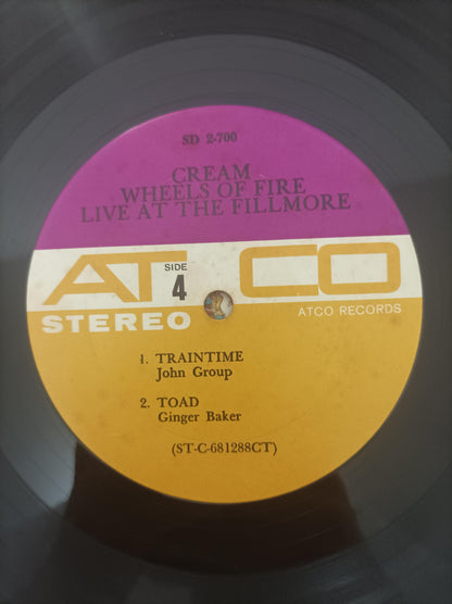 Lp Vinil Cream Wheels Of Fire Duplo Com Encarte Importado