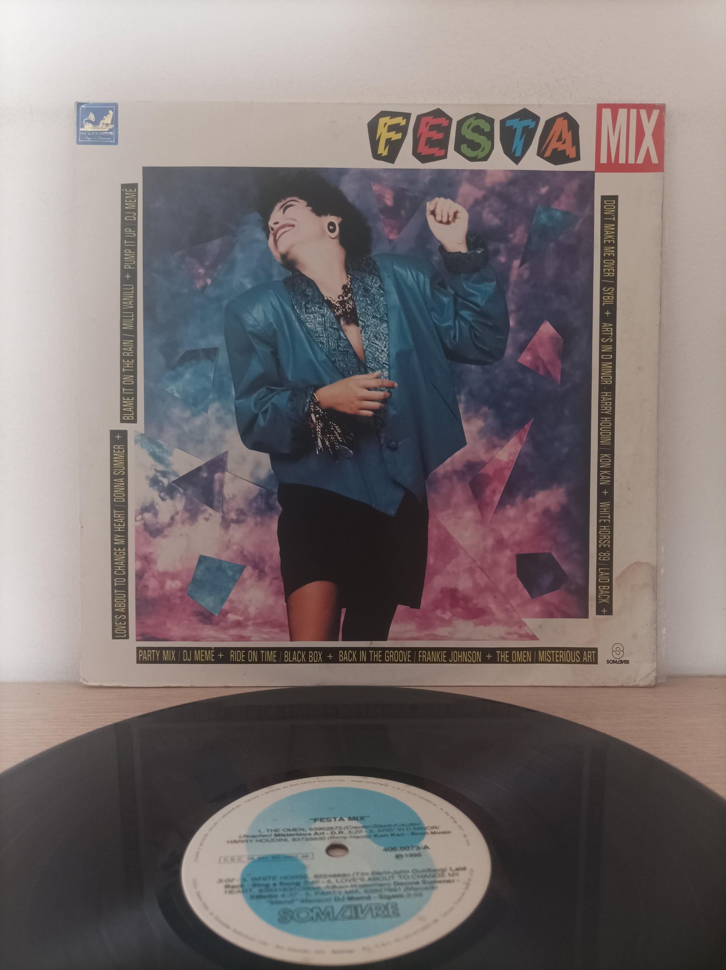 Disco Vinil Mix Festa A