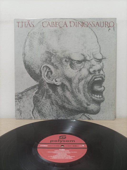 Lp Vinil Titãs Cabeça Dinossauro Capa Dupla