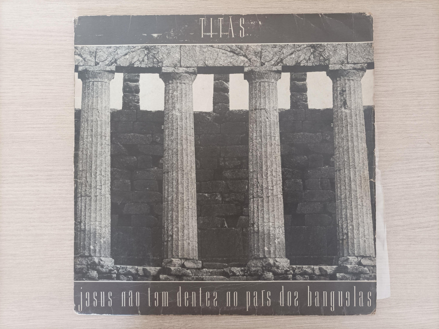 Disco Vinil Jesus Não Dentes País Banguelas Titãs Encarte A