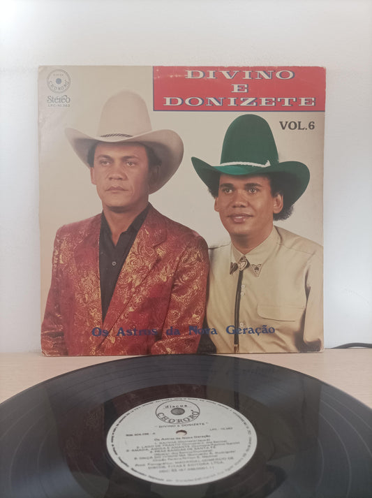 Lp Vinil Divino e Donizete Vol. 6
